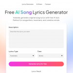 Lyrics Generator: Unleash Your Songwriting Potential with AI-Powered Creativity